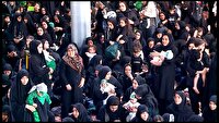 همنوایی مادران با حضرت رباب(س) در همایش شیرخوارگان حسینی