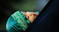 طنین لالایی مادران اشتهاردی در رثای کوچک‌ترین سرباز کربلا