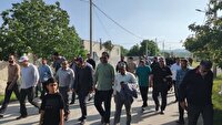 همایش پیاده روی خانوادگی در شهر غلامان برگزار شد